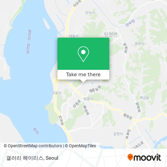 갤러리 헤이리스 map