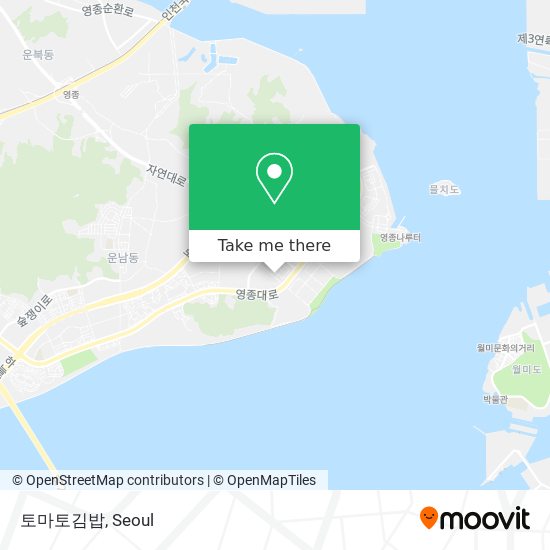 토마토김밥 map