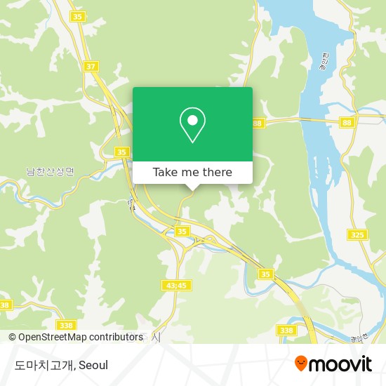 도마치고개 map