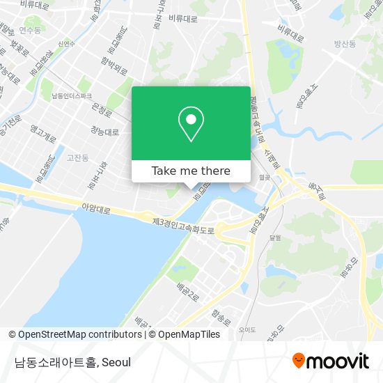 남동소래아트홀 map