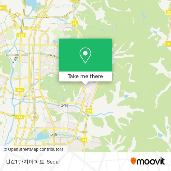 Lh21단지아파트 map