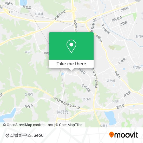 성실빌하우스 map