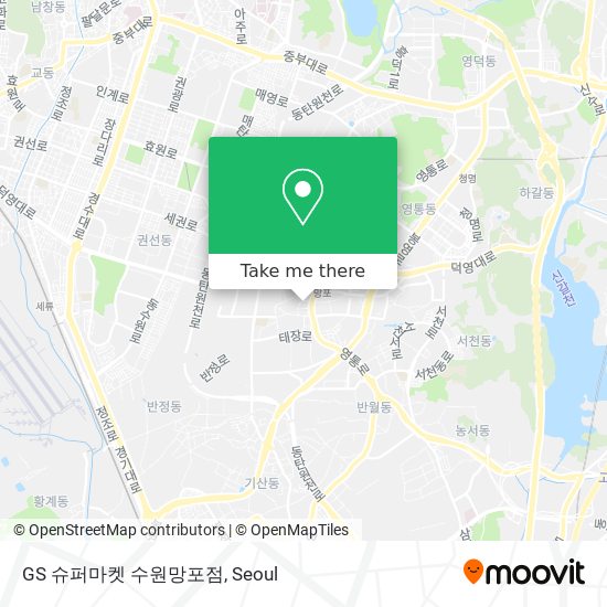 GS 슈퍼마켓 수원망포점 map