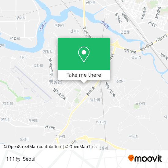 111동 map