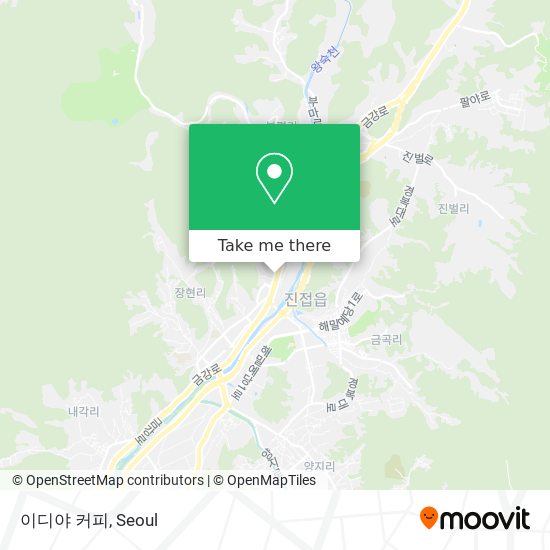 이디야 커피 map