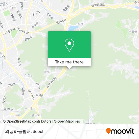 의왕하늘쉼터 map