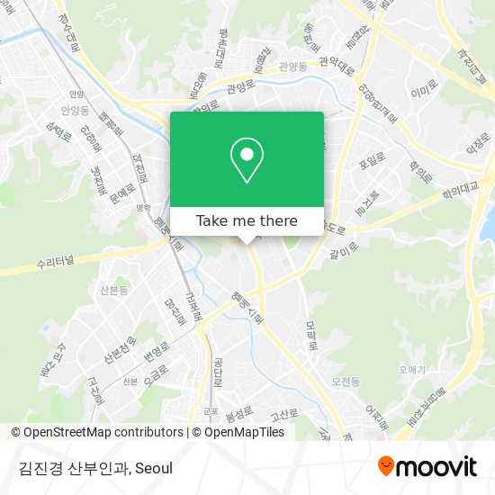 김진경 산부인과 map