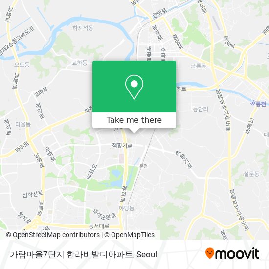 가람마을7단지 한라비발디아파트 map
