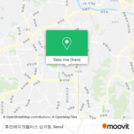 휴먼레이크팰리스 상가동 map