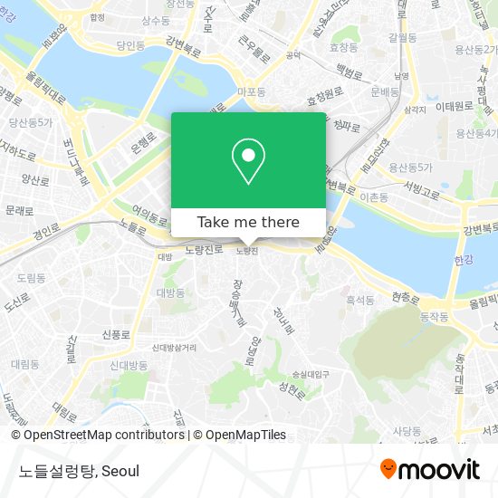노들설렁탕 map