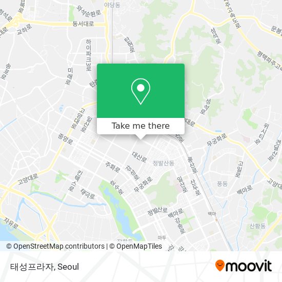 태성프라자 map