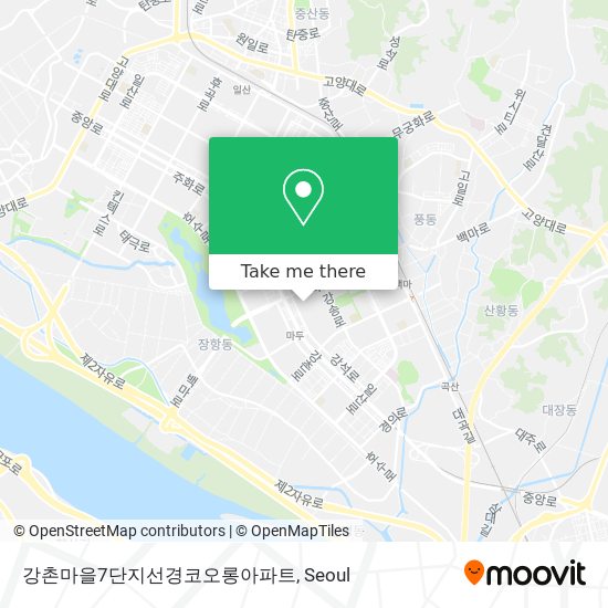 강촌마을7단지선경코오롱아파트 map