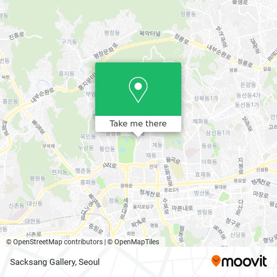 Sacksang Gallery map