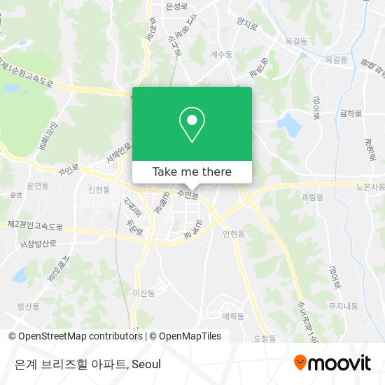 은계 브리즈힐 아파트 map