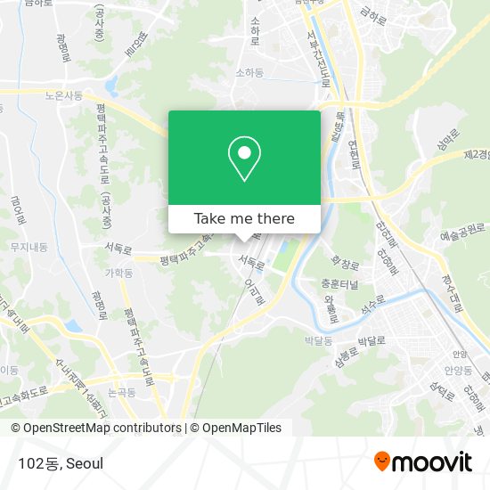 102동 map