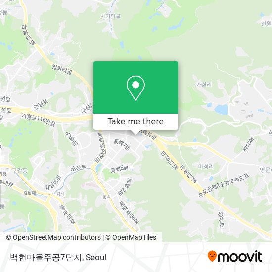 백현마을주공7단지 map