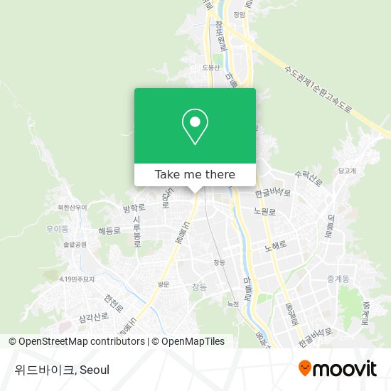 위드바이크 map