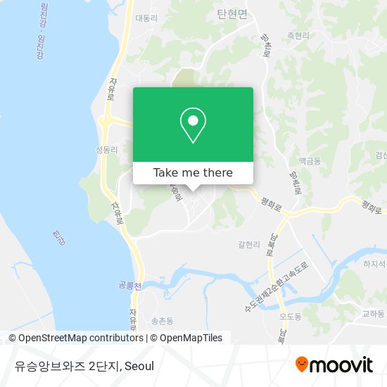 유승앙브와즈 2단지 map