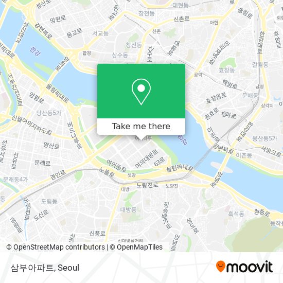 삼부아파트 map