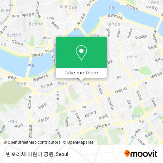 반포리체 어린이 공원 map
