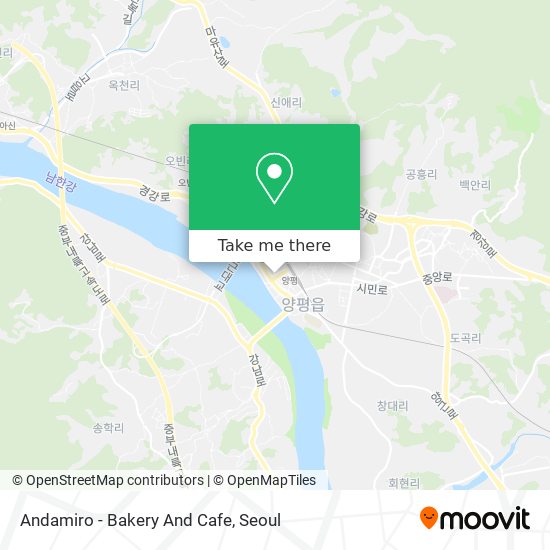 Andamiro - Bakery And Cafe map