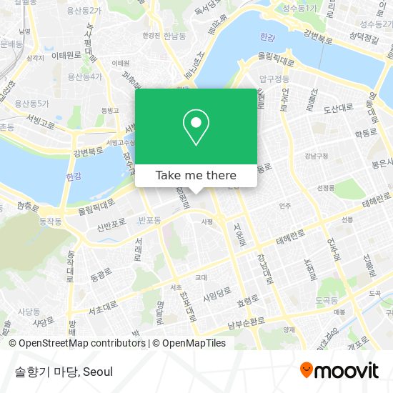 솔향기 마당 map