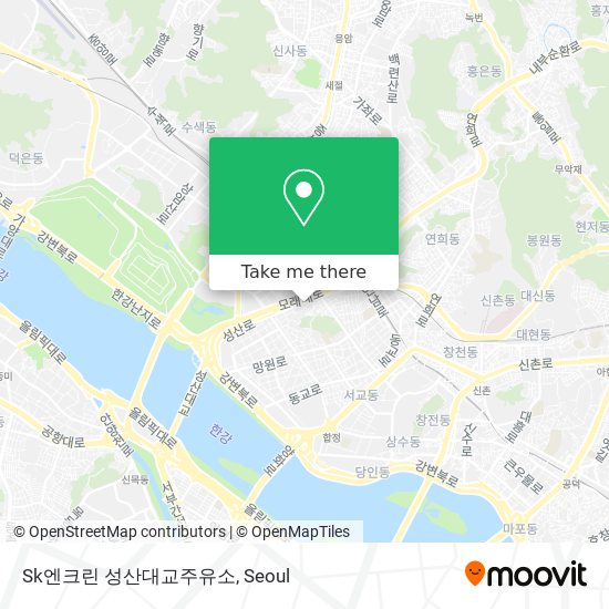 Sk엔크린 성산대교주유소 map