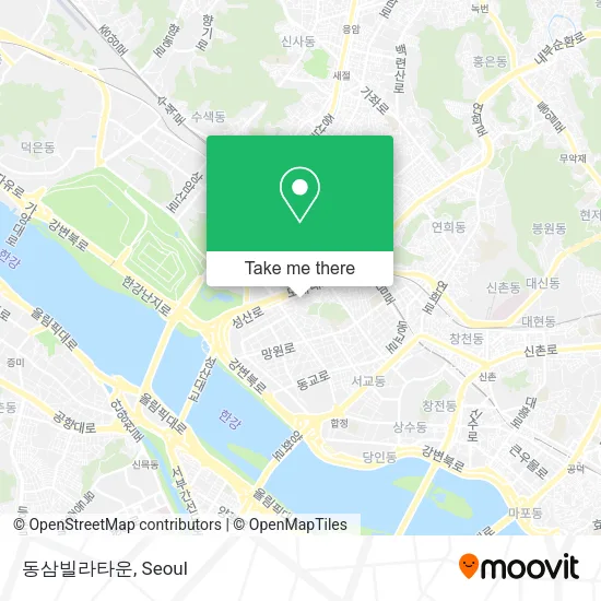 동삼빌라타운 map