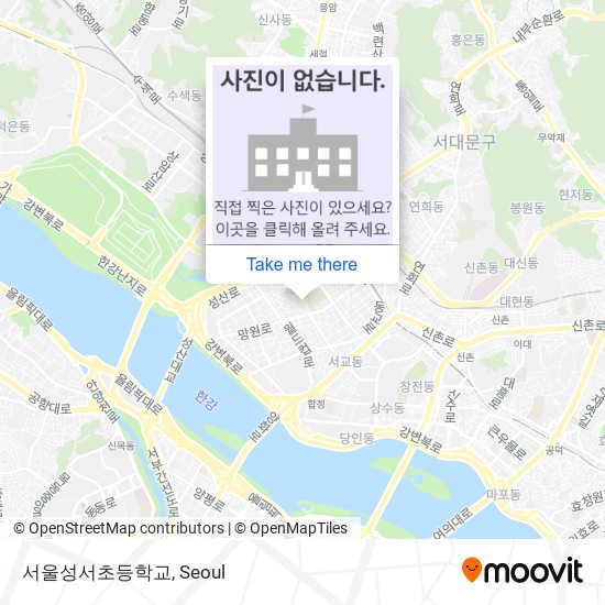 서울성서초등학교 map
