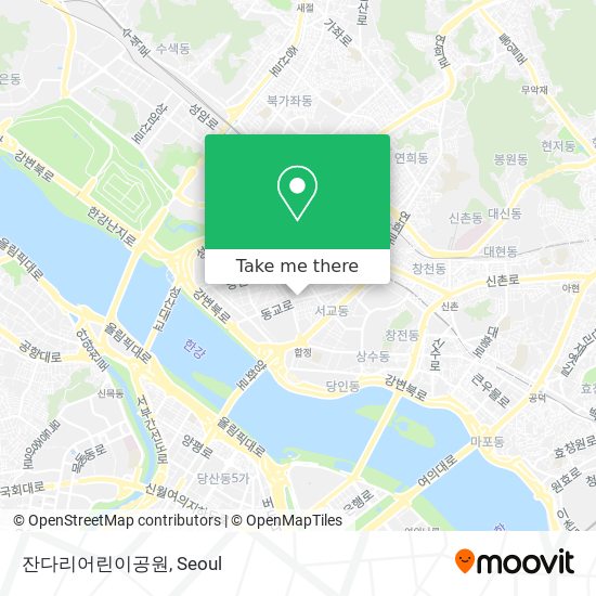 잔다리어린이공원 map