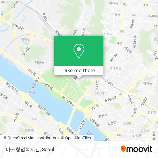 마포창업복지관 map