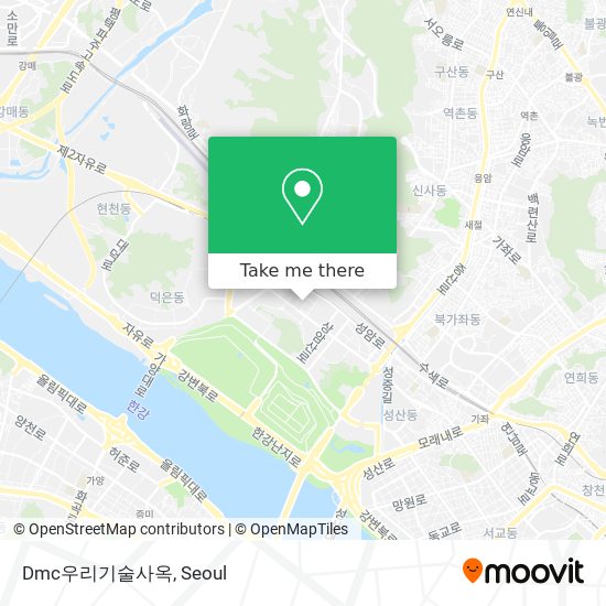 Dmc우리기술사옥 map