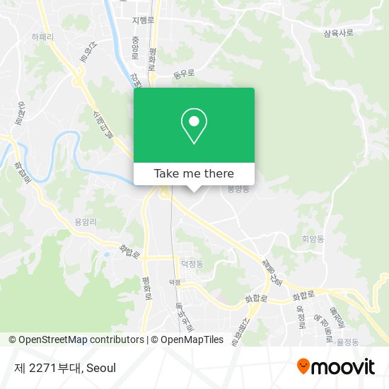 제 2271부대 map