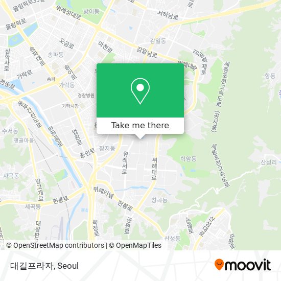 대길프라자 map