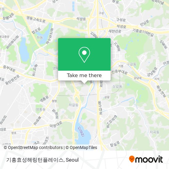 기흥효성해링턴플레이스 map