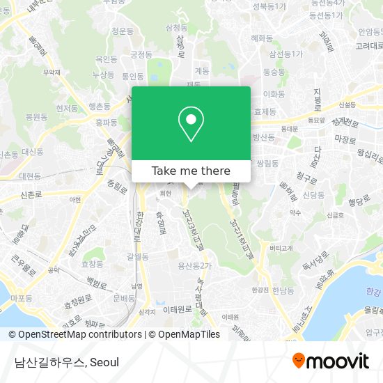 남산길하우스 map