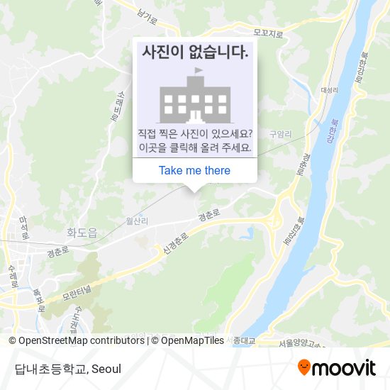 답내초등학교 map