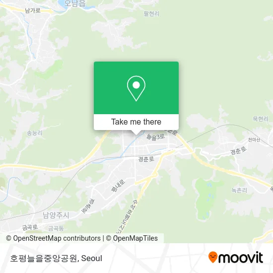 호평늘을중앙공원 map