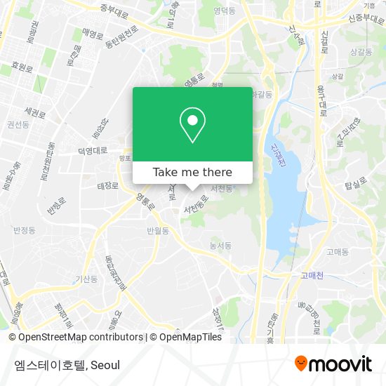 엠스테이호텔 map