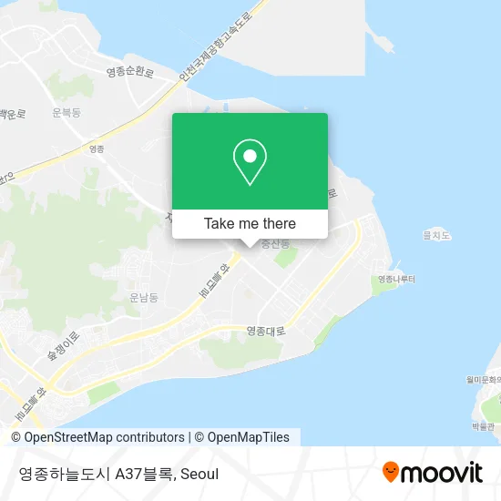 영종하늘도시 A37블록 map