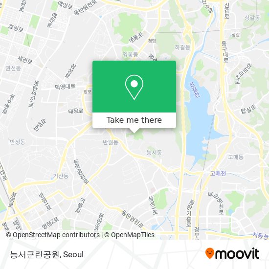 농서근린공원 map