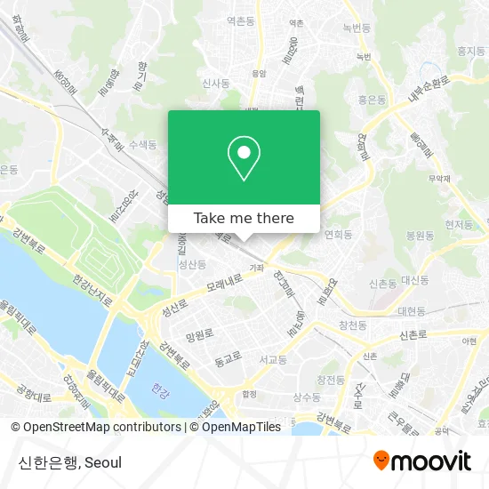 신한은행 map