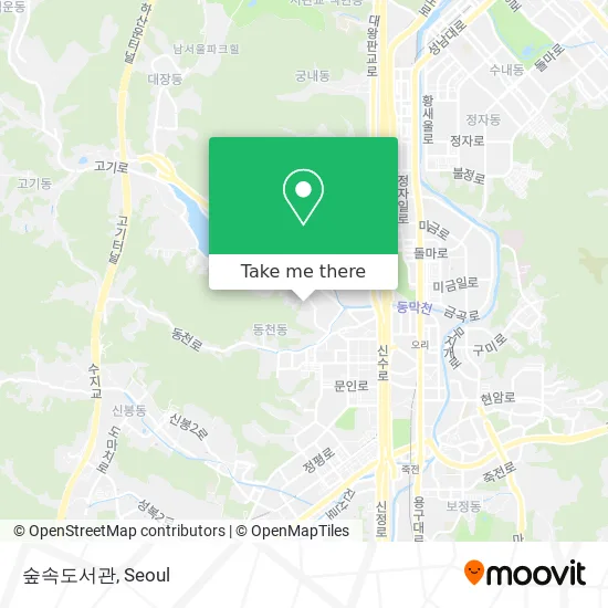 숲속도서관 map
