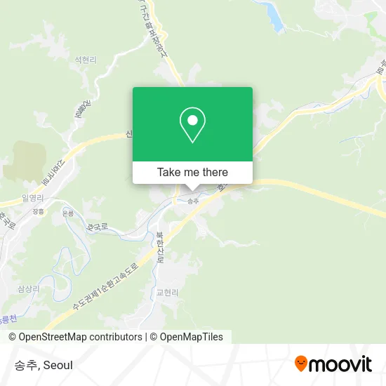 송추 map