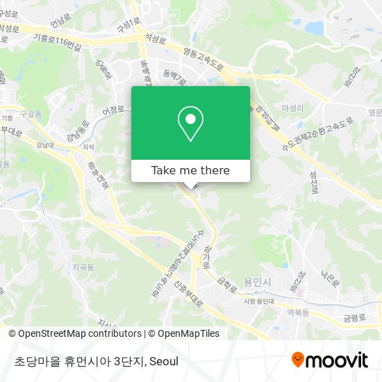 초당마을 휴먼시아 3단지 map