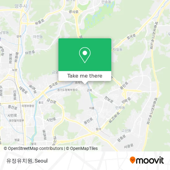 유정유치원 map