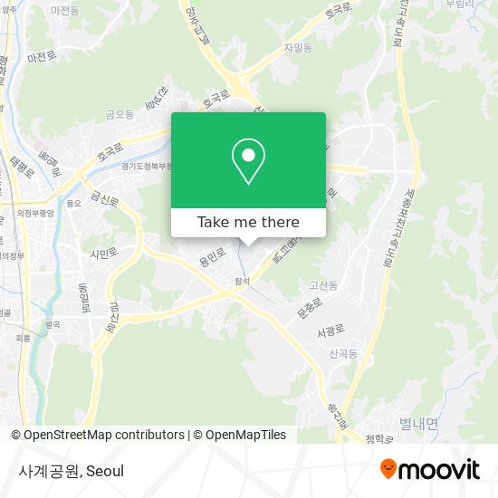 사계공원 map