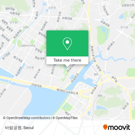 바람공원 map