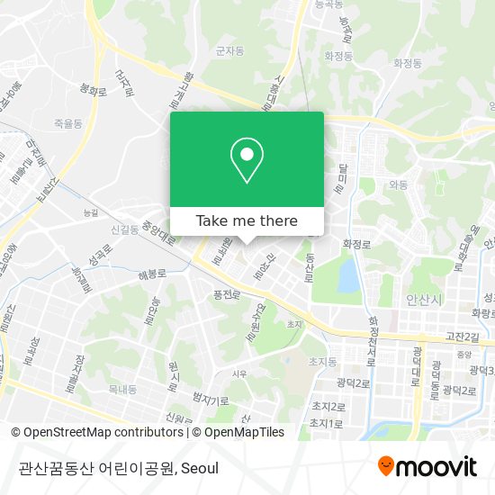 관산꿈동산 어린이공원 map