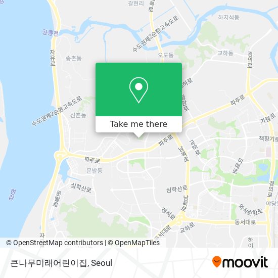 큰나무미래어린이집 map